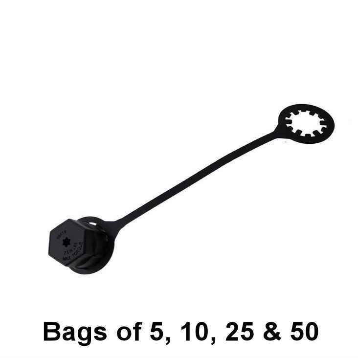 BAS03042 - 1234YF Service Cap - M8x1.0 Long Low Side - Buy Auto Supply