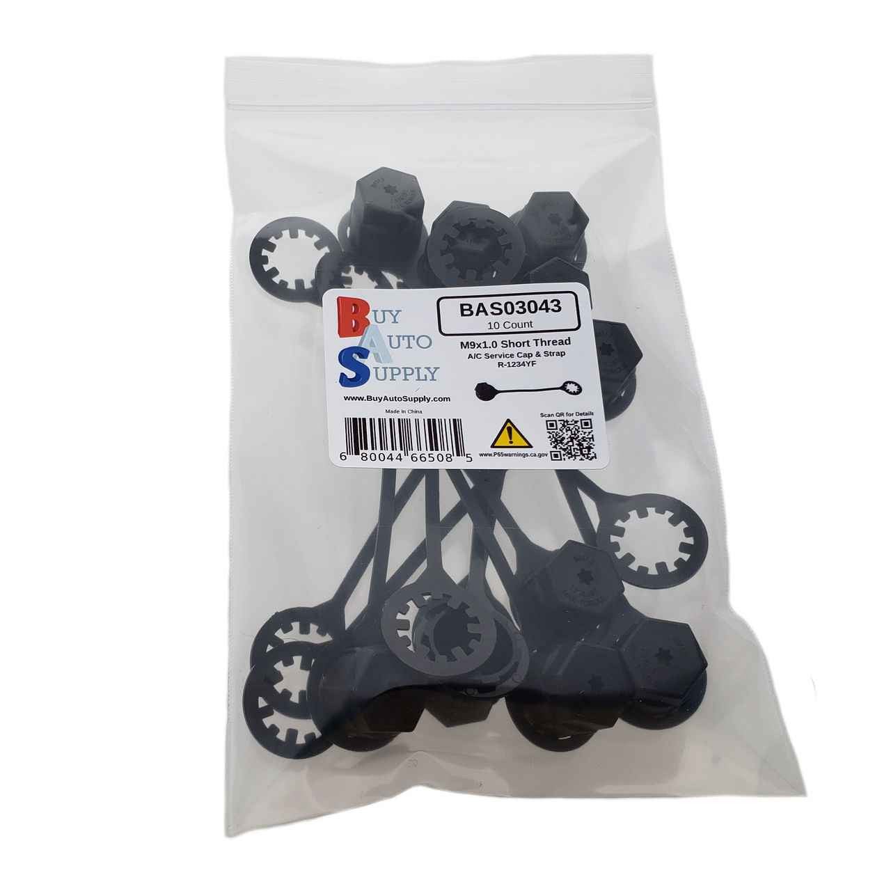 R1234YF A/C Service Cap - M9x1.0 Short Low Side – Buy Auto