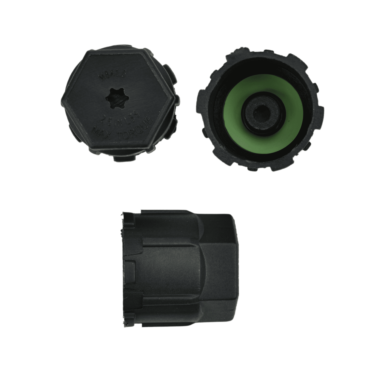 BAS03047 - 1234YF Service Cap Only - M8x1.0 Short Low Side