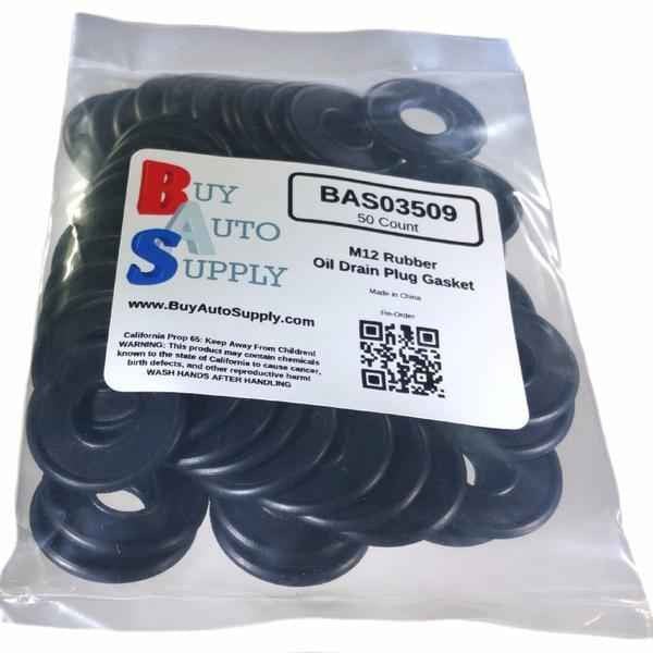 Bag of 50 M12 Rubber Drain Plug Gaskets
