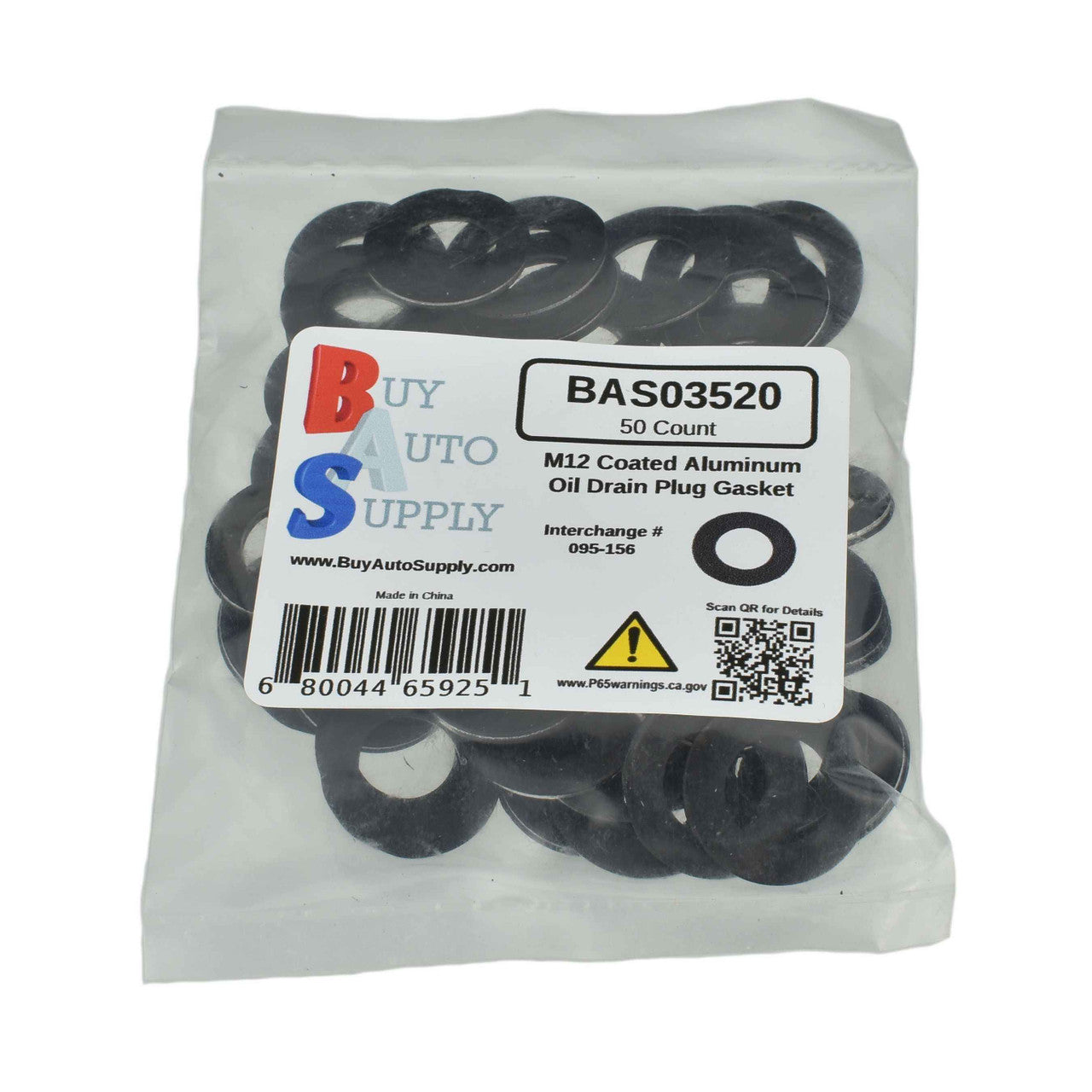Bag of 50 M12 Blue Toyota OE Style Drain Plug Gaskets