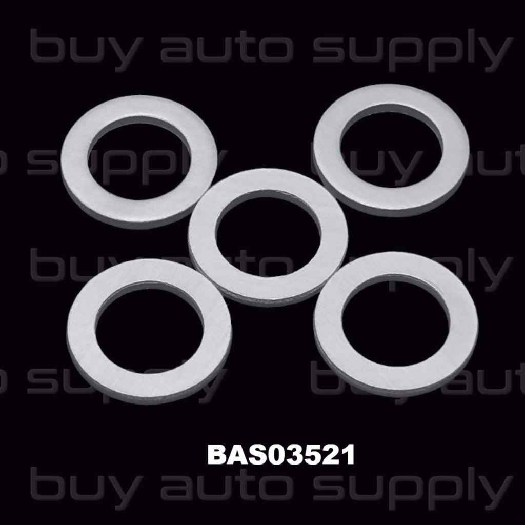 Honda Style Aluminum Drain Plug Gasket, Interchange 94109-14000, 095015, 95015, 3243136, 12582358
