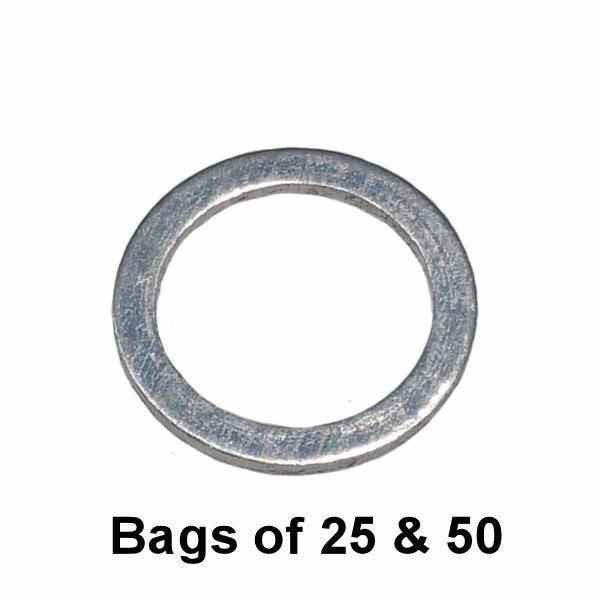 Oil Drain Plug Gasket - M18 Volvo Style Aluminum Interchange: Dorman 095-149 095149