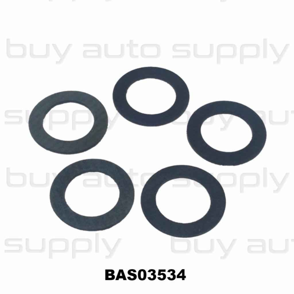 Fiber Drain Plug Gasket M18 - BAS03534 - Interchange: 097018, 97018, 7041081