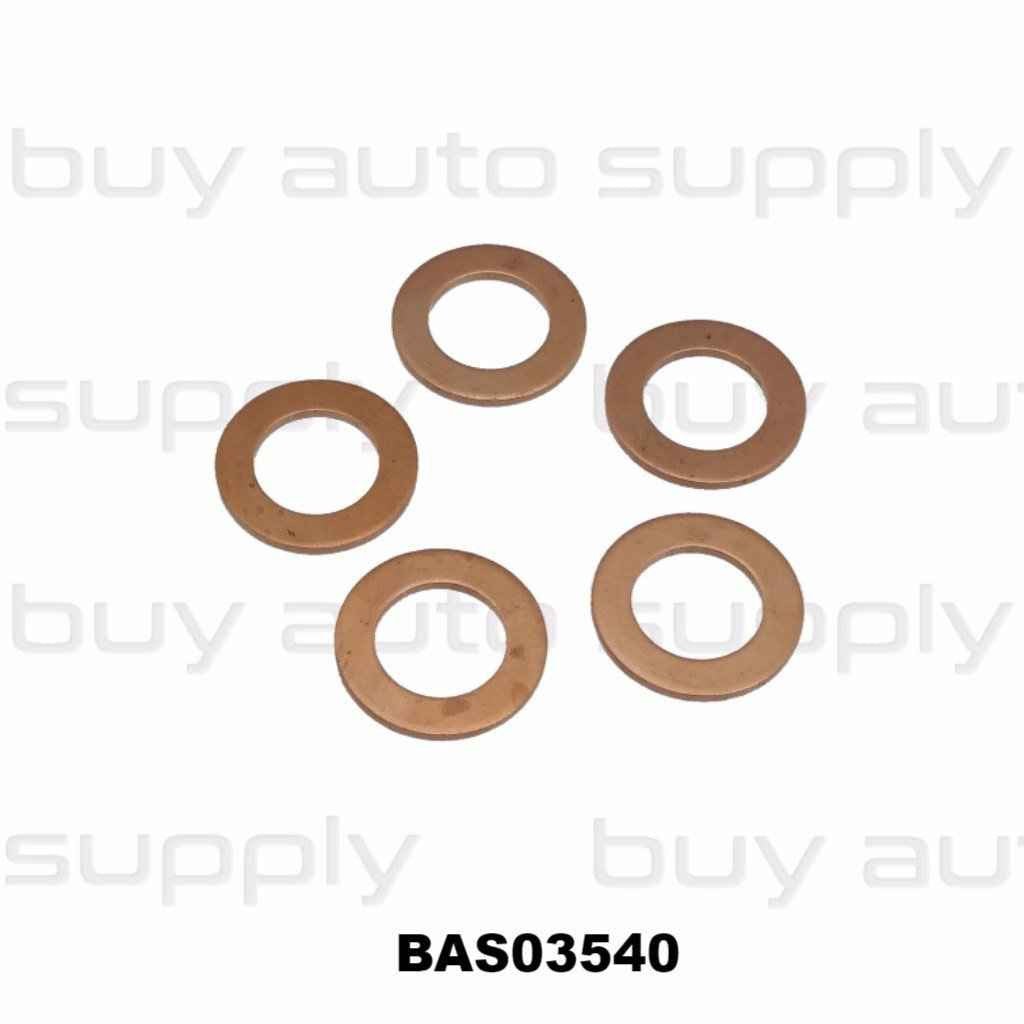 Copper Drain Plug Gasket M12 - BAS03540 - Interchange 095001, 95001, 7043000