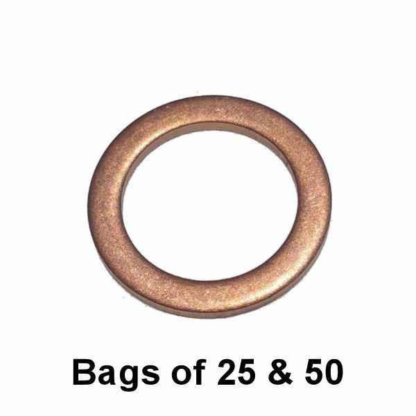 Oil Drain Plug Gasket - M14 Copper Interchange: Dorman 097-135, 097135