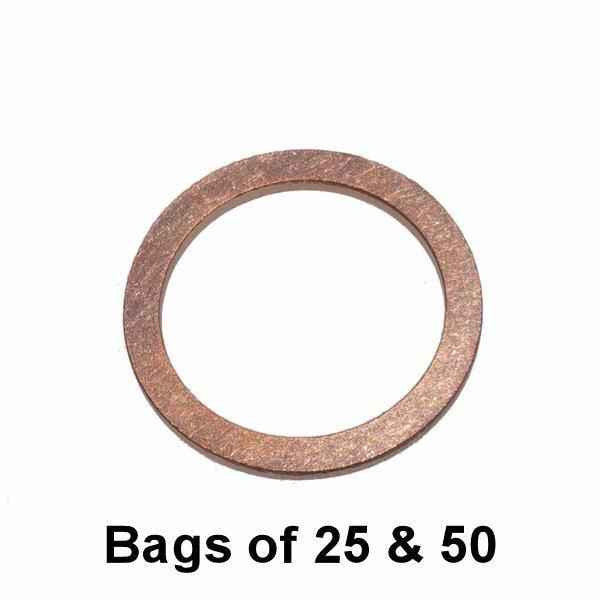 Oil Drain Plug Gasket - M18 Copper Interchange: Dorman 095-003 095003 65275