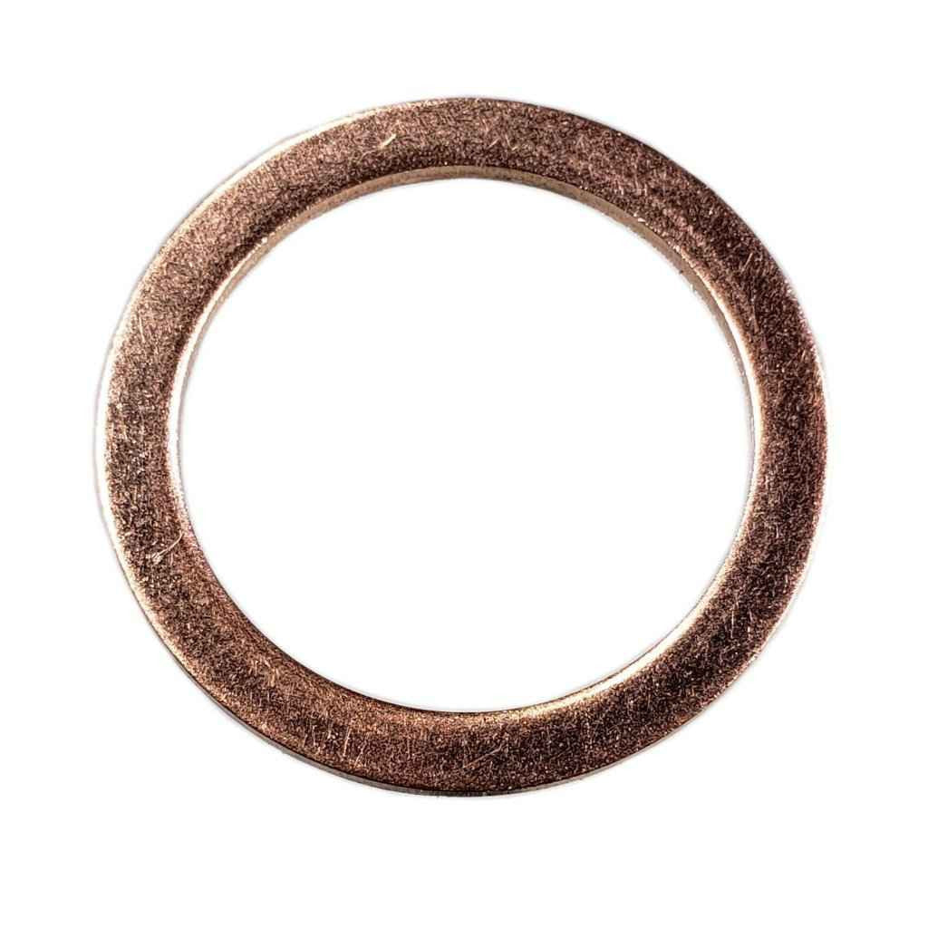 20mm Copper Drain Plug Gasket - Interchanges: Dorman 095-025, Volvo 18818