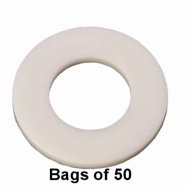 Oil Drain Plug Gasket - Large M12 Nylon - Interchange: Dorman 097-022, 097022