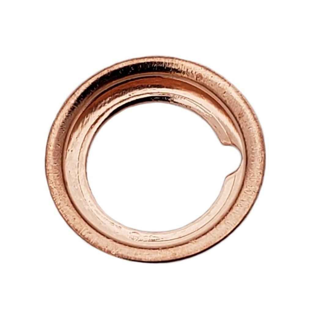 M12 Nissan Style Crush Drain Plug Gasket - Interchanges: Dorman 097-134, Nissan 11026-01M00, 11026-JA00A , Ford F4XY-6734-A