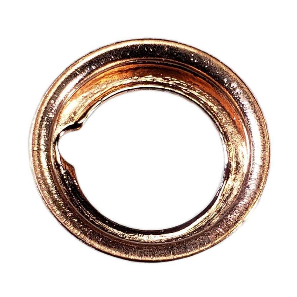 Back view of M12 Nissan Style Crush Drain Plug Gasket - Replaces: Dorman 097-134, Nissan 1102601M00, 1102601M02, 11026JA00A