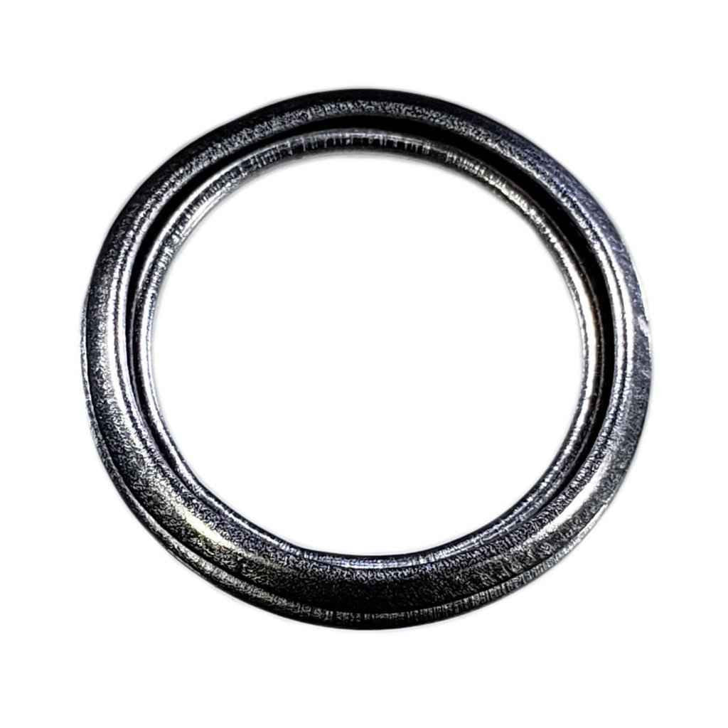 Crush Washer Drain Plug Gasket 14mm - Interchanges: Dorman 095-141, Hyundai Kia 2151321000, Mazda 1345-10-406A, AM01-10-403, Mitsubishi MD050317, Volkswagen N-013-815-2, N-013-815-6