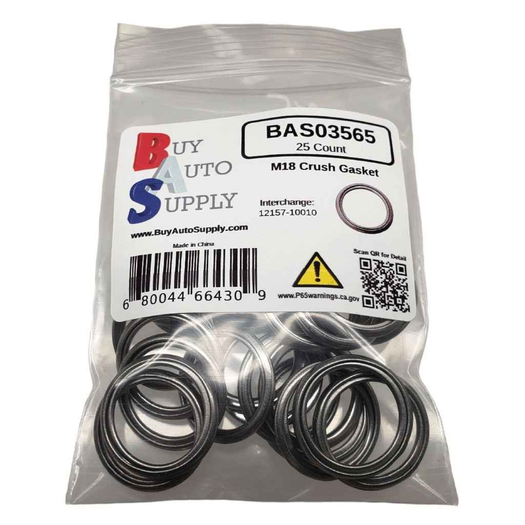 12346577専用 BAS03565- M18 Toyota Style Crush Drain Plug Gasket – Buy