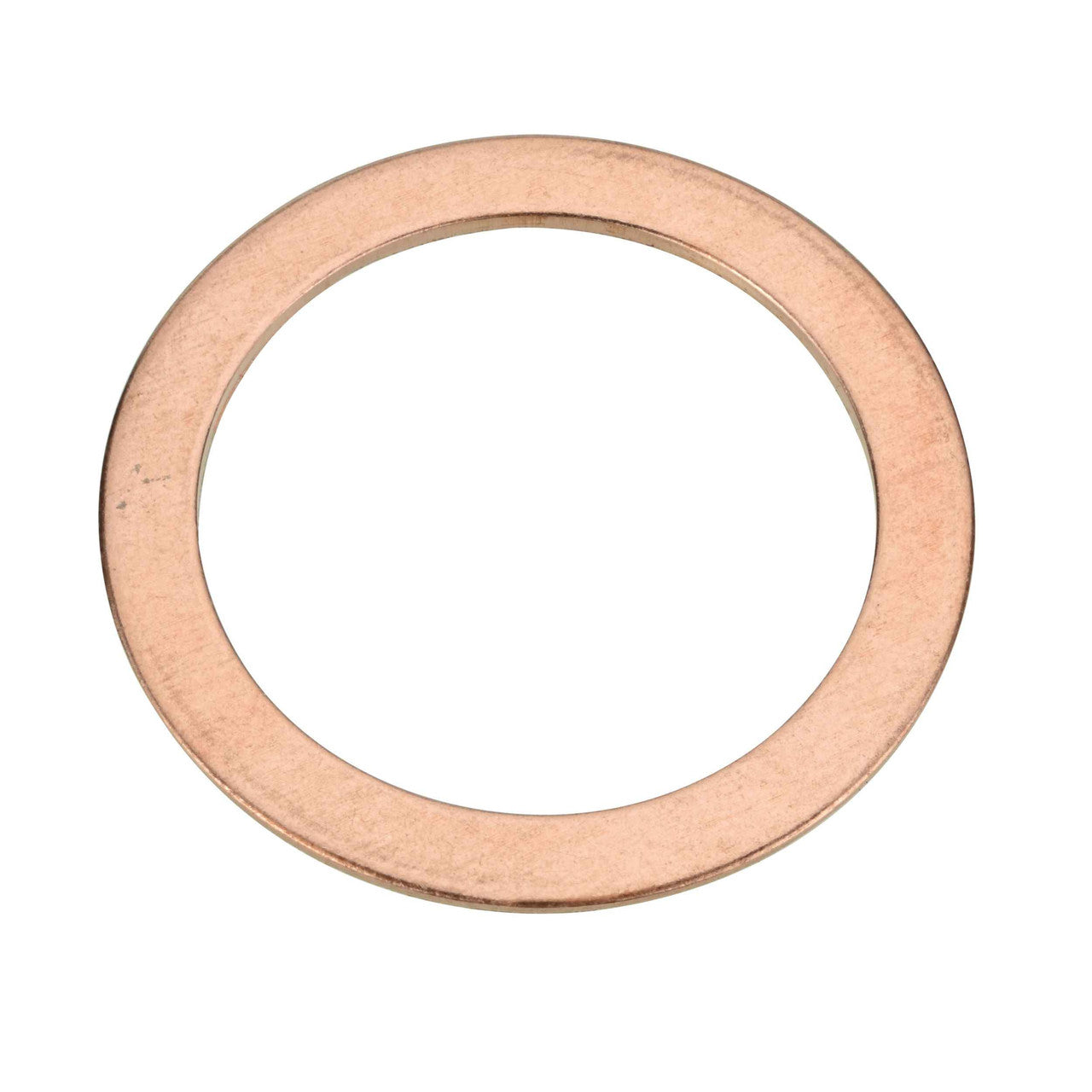 M24 Copper Oil Drain Plug Gasket - Interchanges: Toyota 90430-24003