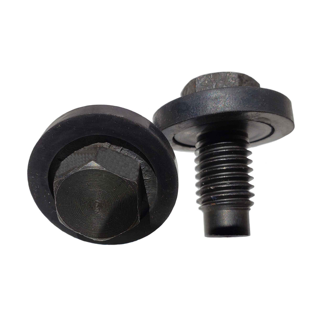 Oil Drain Plug Pilot Point Molded Gasket - M12-1.75 - Interchanges:  Dorman 090-059, Ford F5RZ-6730-B, Mazda ZZM0-10-404, ZZS0-10-404, Napa 7041939
