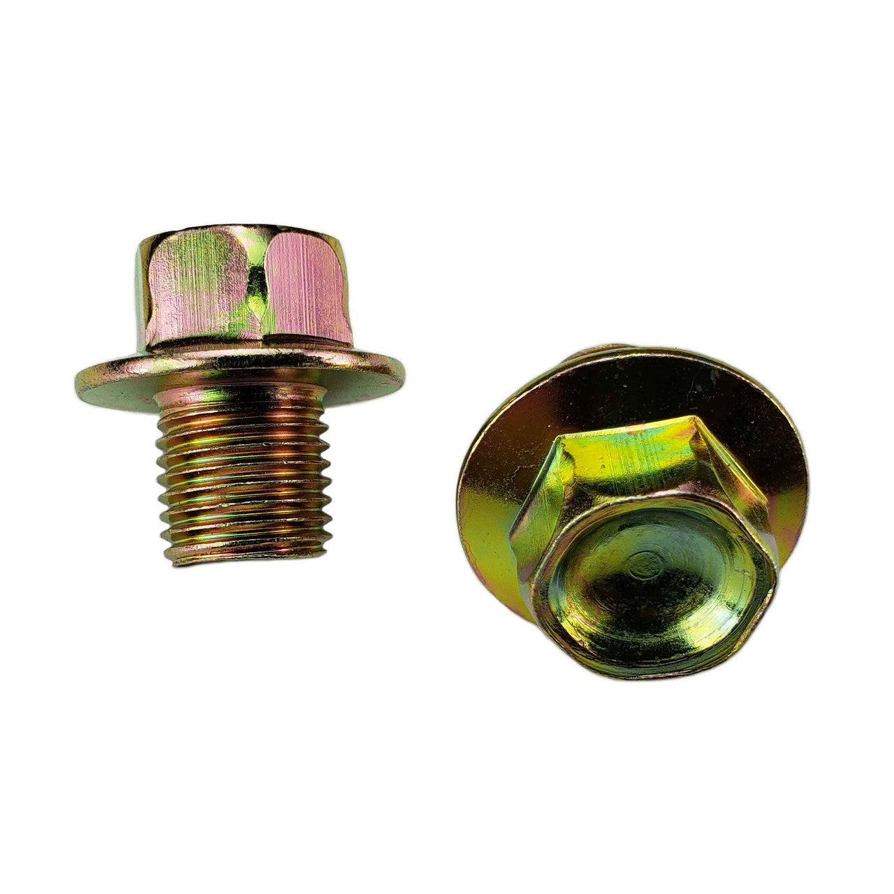Oil Drain Plug  M12-1.25, Head Size 14mm - Interchanges:  Dorman 090-038 / Ford F4XZ-6730-AA / Toyota 90341-12012, 90341-12023 / Nissan 11128-01M00, 11128-01M01, 1112801M0B / Napa 7041922