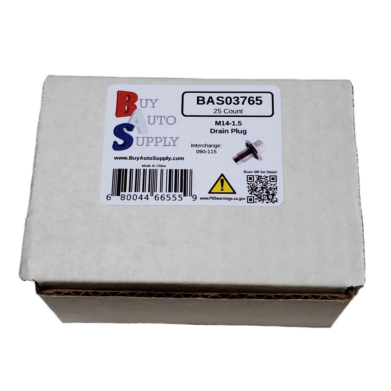 BAS03765 - M14-1.5 Drain Plug - Buy Auto Supply