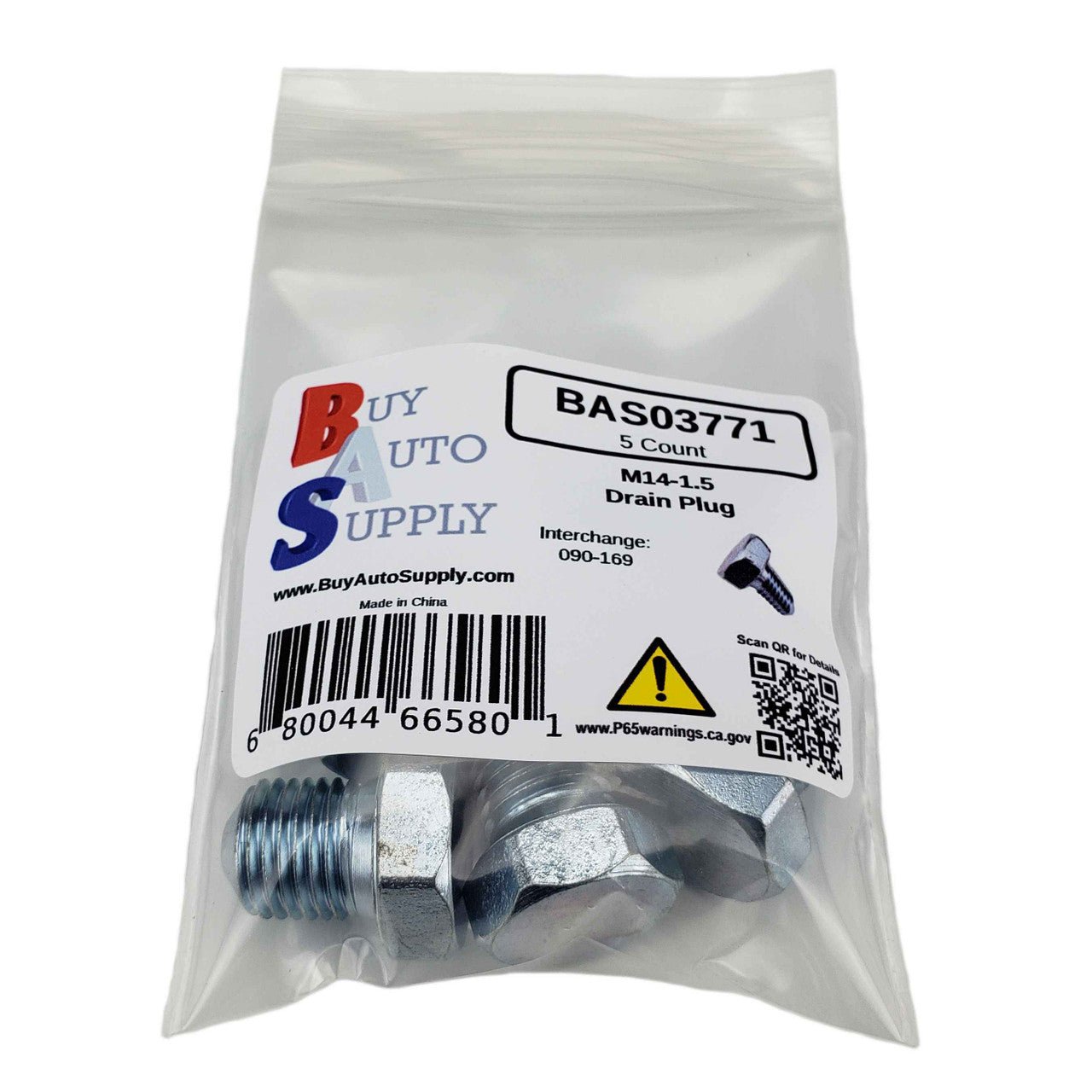 BAS03771 - M14-1.5 Drain Plug