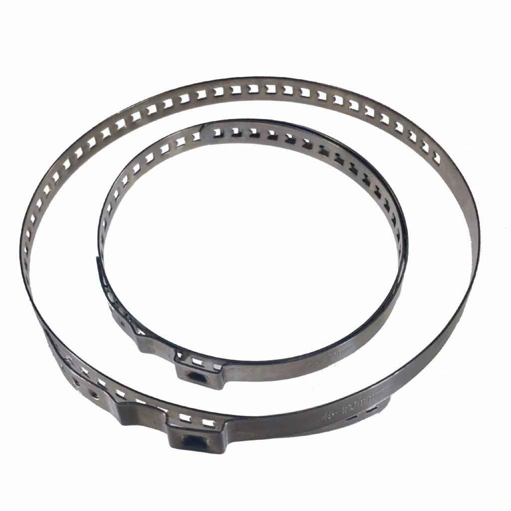 Universal CV Boot Clamp Adjustable 45-120mm Stainless Steel Crimp Clamp Boot Band clips