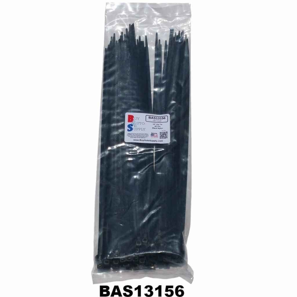14 Inch Zip Tie (50 Lbs) - USA Made - BAS13156 - from Buy Auto Supply