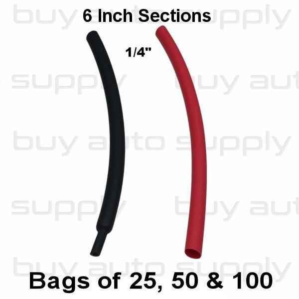 1/4" 3:1 Dual Wall Heat Shrink Tube - BAS13802 - Adhesive Lined from Buy Auto Supply