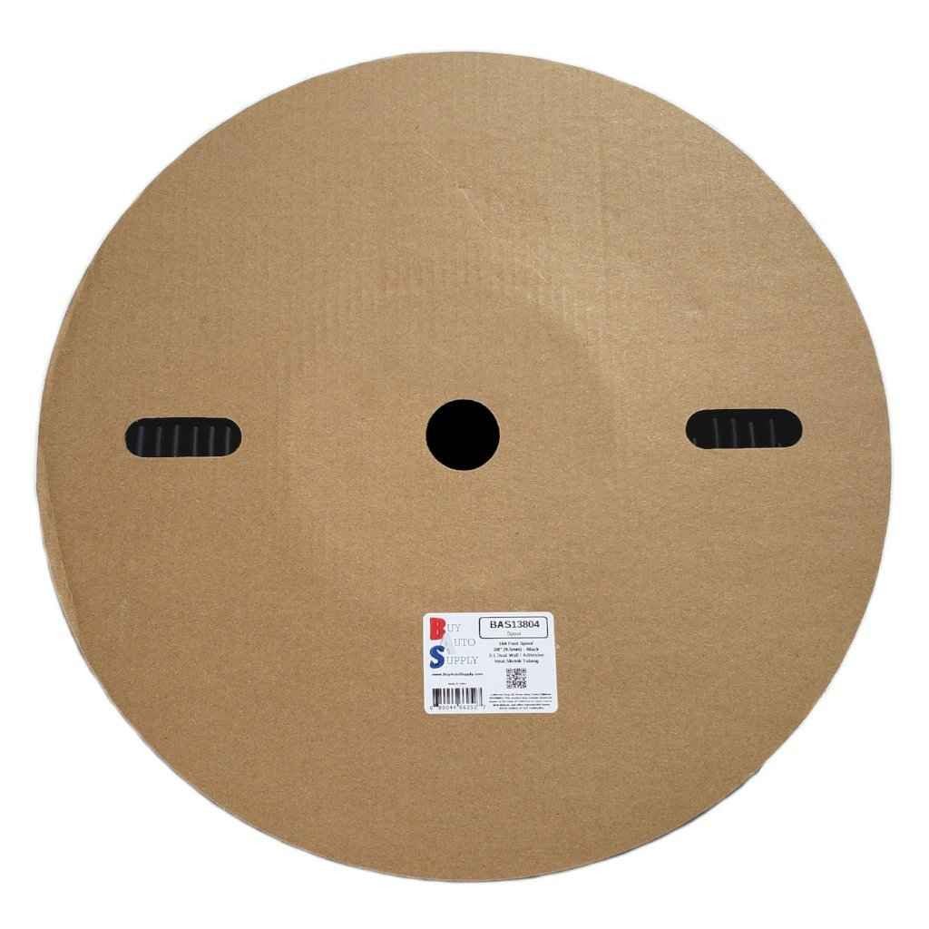 3/8" 3:1 Dual Wall Heat Shrink Tubing - BAS13804 - Roll 164ft (50M)
