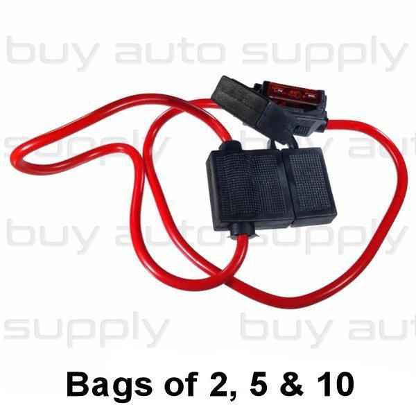 In Line Blade Fuse Holder