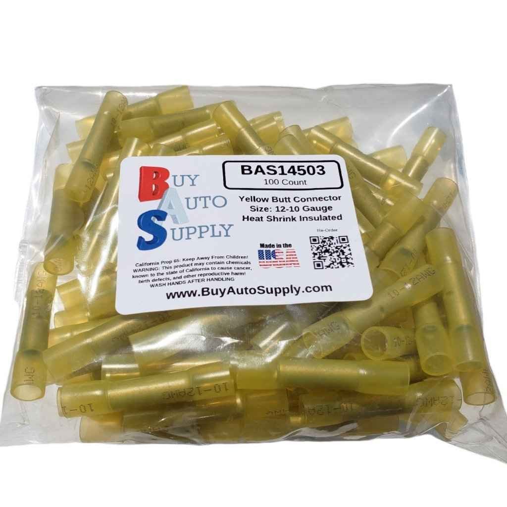 3M 12-10 AWG HEAT SHRINK BUTT CONNECTOR, MADE IN USA - SC1210 - Duke's 3M 12-10 AWG HEAT SHRINK BUTT CONNECTOR, MADE IN USA - SC1210 - Duke's