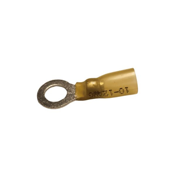 BAS14733 - Yellow Heat Shrink Ring Connector 16-14 (5/16" Stud) - Buy Auto Supply