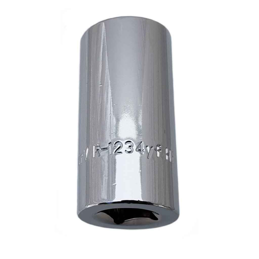 R-1234YF High Side Octagon Socket for GM Port 22748614, Delco 15-51312