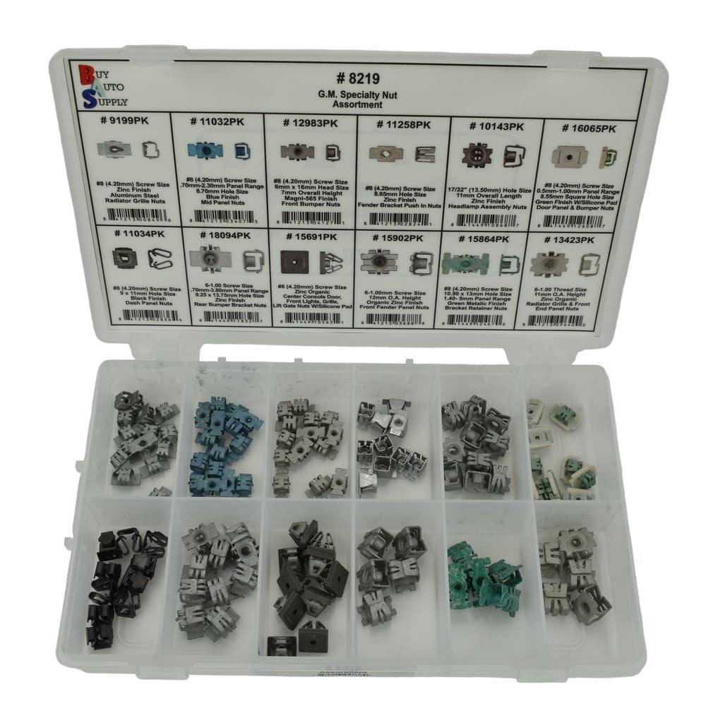 8219 - GM Specialty Push Nut Assortment